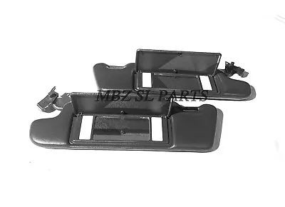 Mercedes Benz R129 300 500SL SL320 500 600 Black Sun Visor Set Of L & R REBUILT • $549