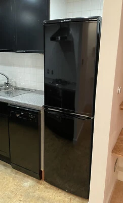 £70 • Buy Hotpoint RFAA52 Fridge Freezer Black