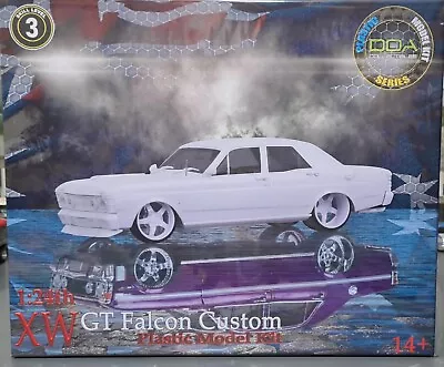 1/24th Ford Xw Gt Falcon Custom Plastic Model Kit In Display Box • $75