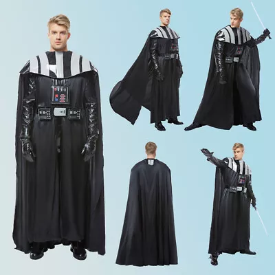 Star Wars Costume Darth Vader Cosplay Suit Hallown Complete Carnival Outfits • $239.99