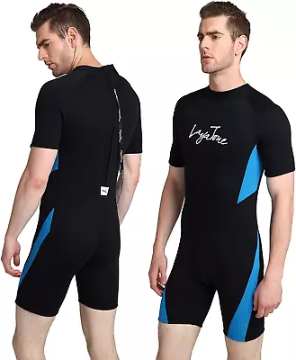 Shorty Wetsuit Mens Womens 3Mm Neoprene Shorty Wetsuits For Swimming Diving Surf • $70.99