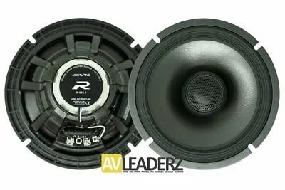 Alpine R-S65.2 R Series 6.5  2 Way Coaxial Car Speakers - 300 Watts Peak • $124.95