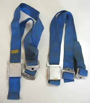 2 Vintage Broadway Mf-200 Safety Belt Seat Belts Rat Hot Rod Gasser Race Car • $50.99