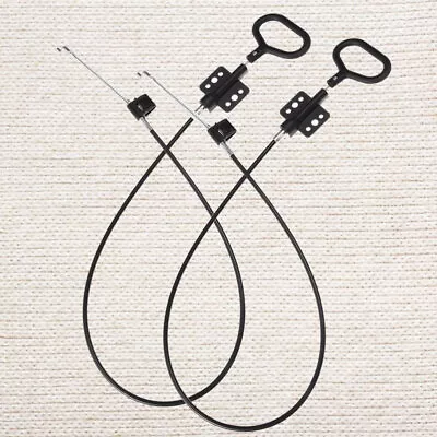 £10.85 • Buy  2pcs Metal Recliner Spring Cable Pull Handle D Ring Replacement For Universal