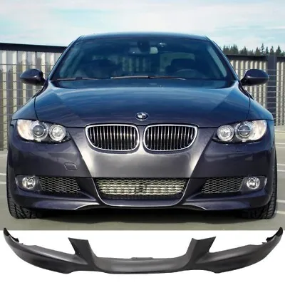 $161.10 • Buy 06-09 BMW E92 E93 PRE-LCI 3-SERIES M-TECH STYLE FRONT BUMPER LIP Unpainted (PP)