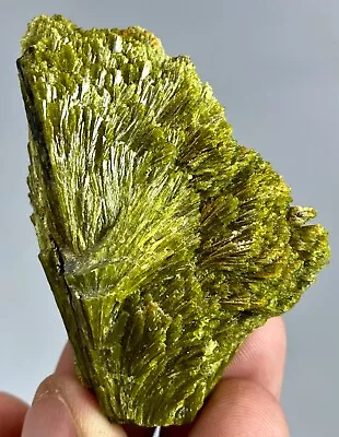 170 Carats Extremely Rare Epidote With Garnet Crystal From Pakistan • $9.99