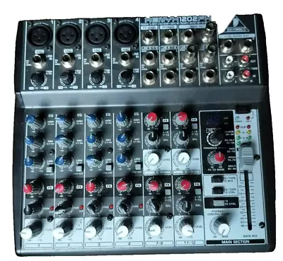 Behringer XENYX 1202FX 12 CH Mixer With Effects - Black/Gray • $19.99