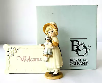 Jan Hagara Mandy Welcome Porcelain Figurine P22306 Ltd Ed Signed W/ Box 1987 • $21.24