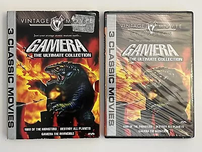 Gamera - The Ultimate Collection DVD 2005 W/ Slip Cover Brand New Sealed • $5.82