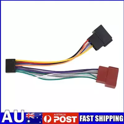 For KENWOOD 16 Pin ISO Wiring Harness Connector Adaptor Car Stereo Wire Loom • $12.79