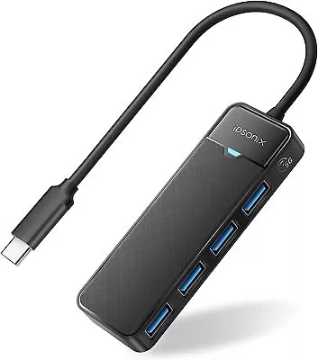 $11.55 • Buy IDsonix Multi USB3.0 Hub 4 Port High Speed Slim Compact Expansion Smart Splitter