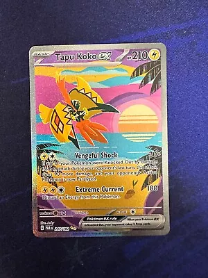 Pokemon Tapu Koko Ex 247/182 Paradox Rift Secret NM/M • $14.99