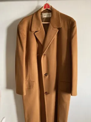 Bespoke Men's 100% Vicuna Overcoat - Size 44l • $8650