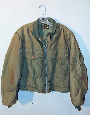 Vietnam War Era Navy Pilot Winter Flying Suit Flight Jacket WEPS BuWep 36R • $125