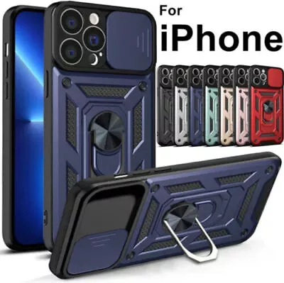 For IPhone 14 Pro Max 13 12 11 XR XS MAX Phone Case Heavy Duty Shockproof Cover • £4.25