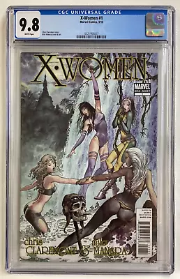 X-Woman #1 - CGC 9.8 - Marvel - 2010 - Claremont Story! Manara Cover And Art! • $179.99