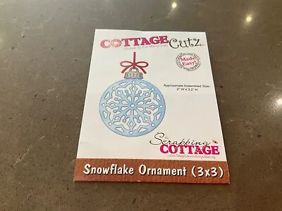 Cottage Cutz Die Snowflake Ornament • £5.99