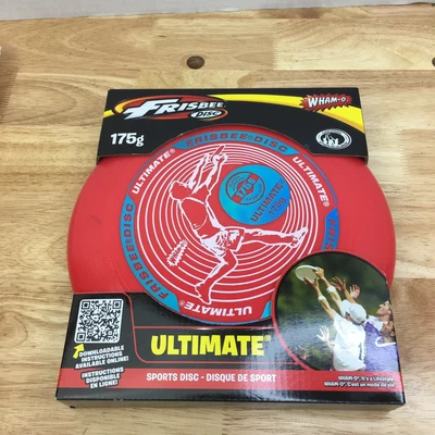 £11.33 • Buy Wham-O Ultimate Frisbee Sports Disc Red 175 Gram