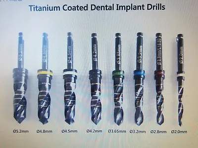 $35 • Buy Dental Conical Drill For Implants ALL Sizes Available AB MIS Zimmer External