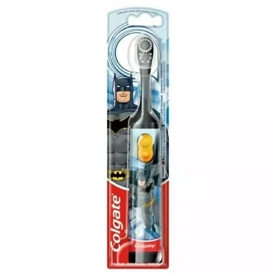 Colgate Batman Battery Powered Kids Electric Toothbrush Tooth Brush Childrens 3+ • £7.99