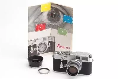Leitz Leica M3 Chrome Double Stroke W.2 / 5cm Summicron (1713028755) • $4344.21