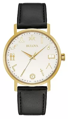 Bulova Men's Quartz Black Watch 39MM 97A149 • $123.99