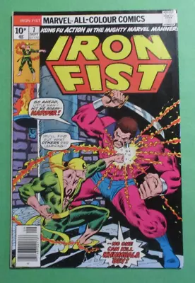 £1.99 • Buy IRON FIST # 7 Marvel Comics Sep '76 - VERY FINE - John Byrne