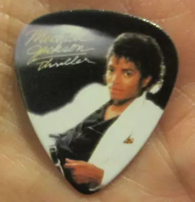 MICHAEL JACKSON Collectors Guitar Pick - Thriller The Best Seller Rock Album • $4.99