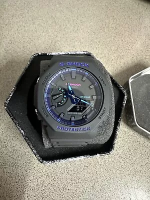 G-Shock Carbon Core GA-2100VB Purple/Black Men’s Watch • $169