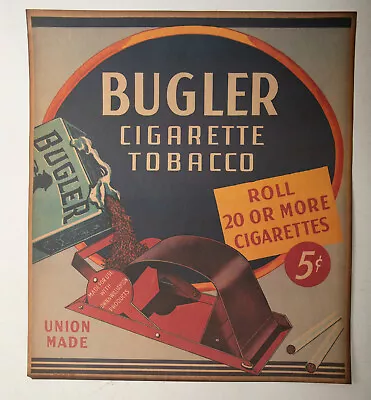 Bugler Cigarette Tobacco (E3R) 5 Cent Poster Print (JSF6) Advertising 17  X 15  • $17.95