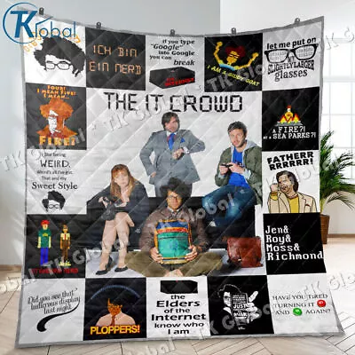 The IT Crowd Quilt The IT Crowd TV Series Quilt Blanket Soft And Warm • $59.95