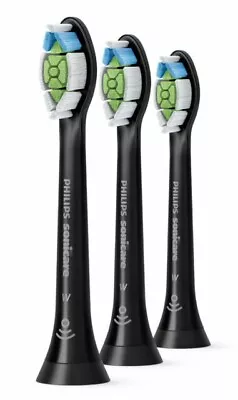 $34.99 • Buy Philips HX6062/95 Sonicare W Diamond Clean Toothbrush Replacement Heads - Black