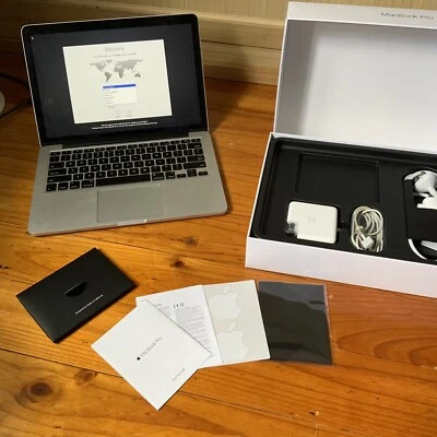 $400 • Buy Apple MacBook Pro 256GB, 8GB RAM - A1502 - Silver - With Original Packaging