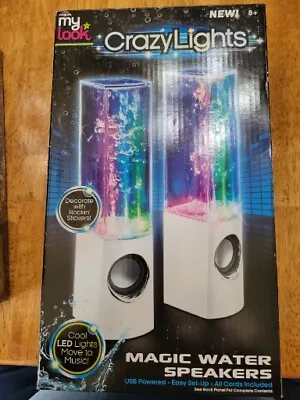 My Look Crazy LED Lights Magic Water Speakers • $19.99