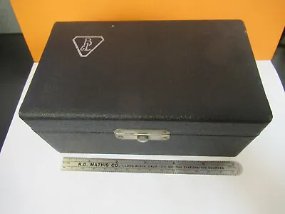 EMPTY BAUSCH LOMB WOOD BOX For MICROSCOPE PARTS AS PICTURED &P5-A-55 • $29