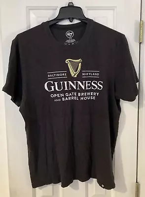 Guinness Baltimore Maryland XL Black T-Shirt Beer       0004 • $11.99