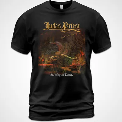 Cotton T-shirt Judas Priest Sad Wings Of Destiny Album Tee Ian Hill Rob Halford • $19.95