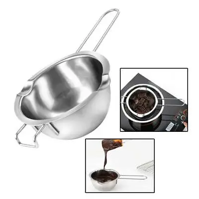 Stainless Steel Wax Melting Pot Double Boiler For DIY Wedding Scented Candle • £7.07