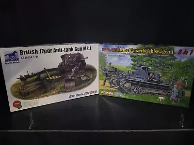 Military Model Kit Lot Of 2 • $35