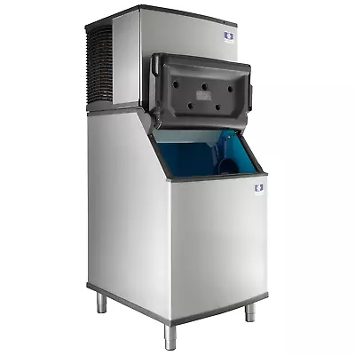 Manitowoc Ice Indigo 30  Air Cooled Half Dice Ice Machine & Bin - 115V 550 Lb. • $5802.11