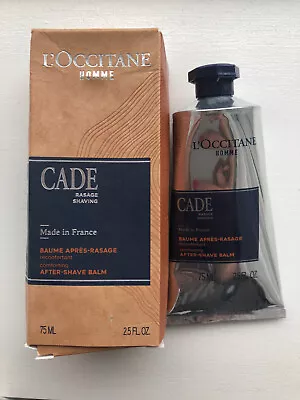 L'Occitane CADE AFTER SHAVE BALM For Men 75ml  Boxed • £20.99