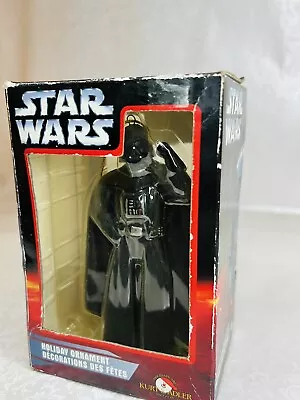 Star Wars Kurt Adler Darth Vader Holiday Ornament Factory Sealed New In Box 2006 • $3.99