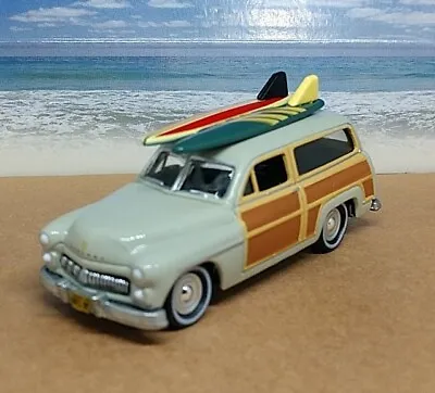 1950 Mercury Woody Wagon Adult Collectible 1/64 Scale Limited Edition Surf Rod • $11.99