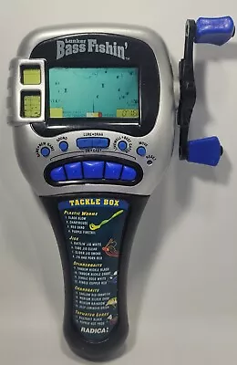 Radica Lunker Bass Fishin' Handheld Electronic Fishing Game Vintage 1997 • $13.50