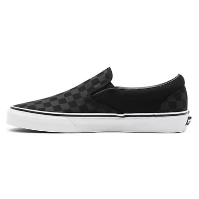 Vans Classic Slip-On Trainers / Black Black Check / Unisex / RRP £57 • £32