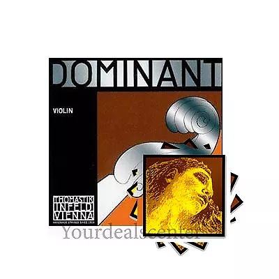 ^ Dominant Violin String Set 4/4 SILVER D--   Evah Pirazzi GOLD  --STEEL E BALL • $71.85