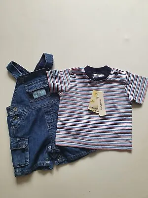 LADYBIRD Baby Boy 2 Piece Summer Outfit 0-3 Months • £4.95