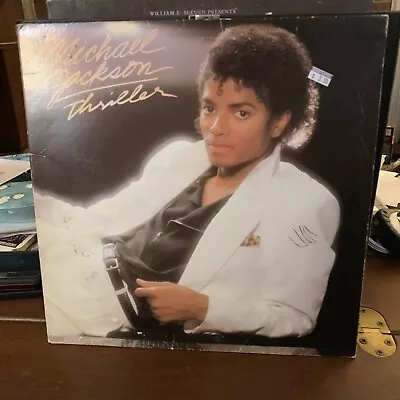 Michael Jackson   Thriller  33 1/3 Rpm Vinyl Record  1982 VG Gatefold VG+ Wax 2 • $7