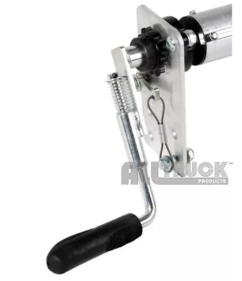 $197 • Buy Aluminum Hand Crank Tarp Kit With Black Mesh Tevlar Dump Truck Trailer Tarp