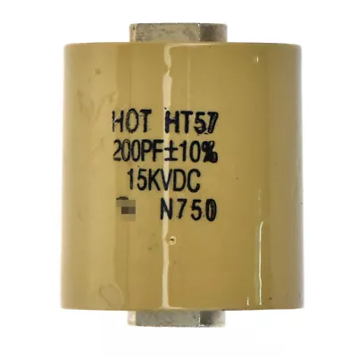 HT57 CCHT57 200PF 15KV DC N750 High Frequency /Voltage Ceramic Capacitor • $51.98